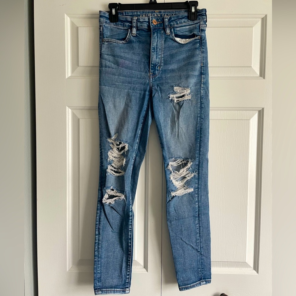 AMERICAN EAGLE - high rise skinny - size 6 R